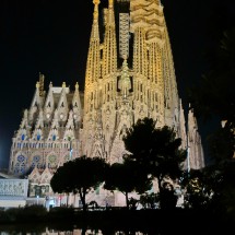 Back of La Sagrada Familia